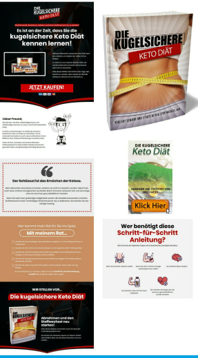 Die Kugelsichere KETO Diaet -  PLR Komplettpaket