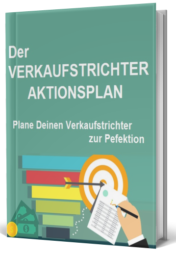 Der Verkaufstrichter Aktionsplan  - PLR Komplettpaket