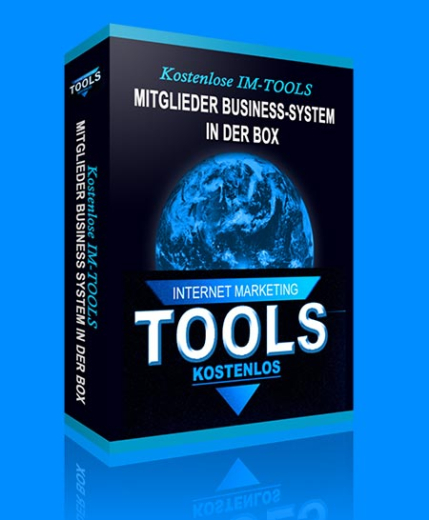 Mitgliederseite mit 13 Internet Marketing Tools