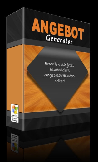 Angebot Generator für Webseiten