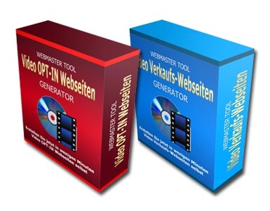 2 Internet Marketing Tools - Video OptIn und Video Verkaufsseite - PLR