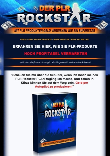 Der PLR Rockstar