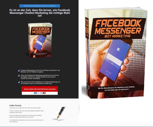 Facebook Messenger Bot Marketing  - mit PLR Lizenz