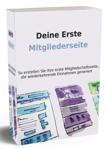 Deine erste Mitgliederseite - PLR Komplettpaket