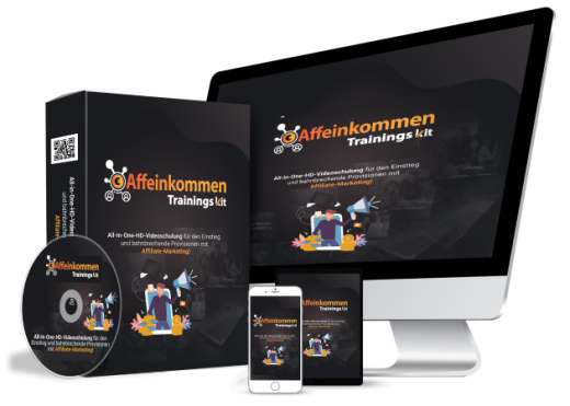 Affiliate Einkommen Trainings Kit - eBook - Verkaufsseite - PLR/MRR Lizenz