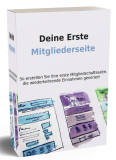 Deine erste Mitgliederseite - PLR Komplettpaket