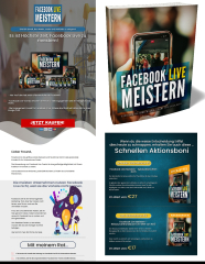 Facebook Live Meistern - PLR Komplettpaket