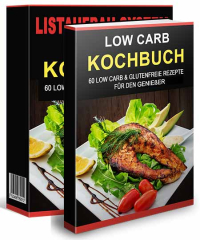 Low Carb Kochbuch - PLR Komplettpaket
