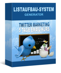 Twitter Marketing Grundkurs - Listenaufbau - PLR Komplettpaket