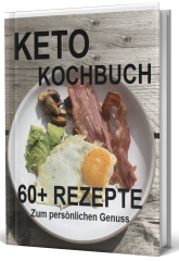 KETO Kochbuch mit 60 Rezepte - PLR Komplettpaket