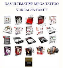 Tattoo Vorlagen Paket mit MRR Lizenz