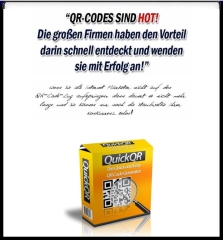 Quick QR Code Generator in Farbe  - mit Verkaufsseite und MRR Lizenz