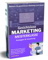 Gesichtslose Marketing Meisterklasse PLR-Lizenz