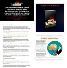 Super Affiliate Plan - eBook mit Top Verkaufsseite und PLR Lizenz