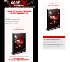 Code Rot Profite - eBook - Verkaufsseite - PLR Lizenz